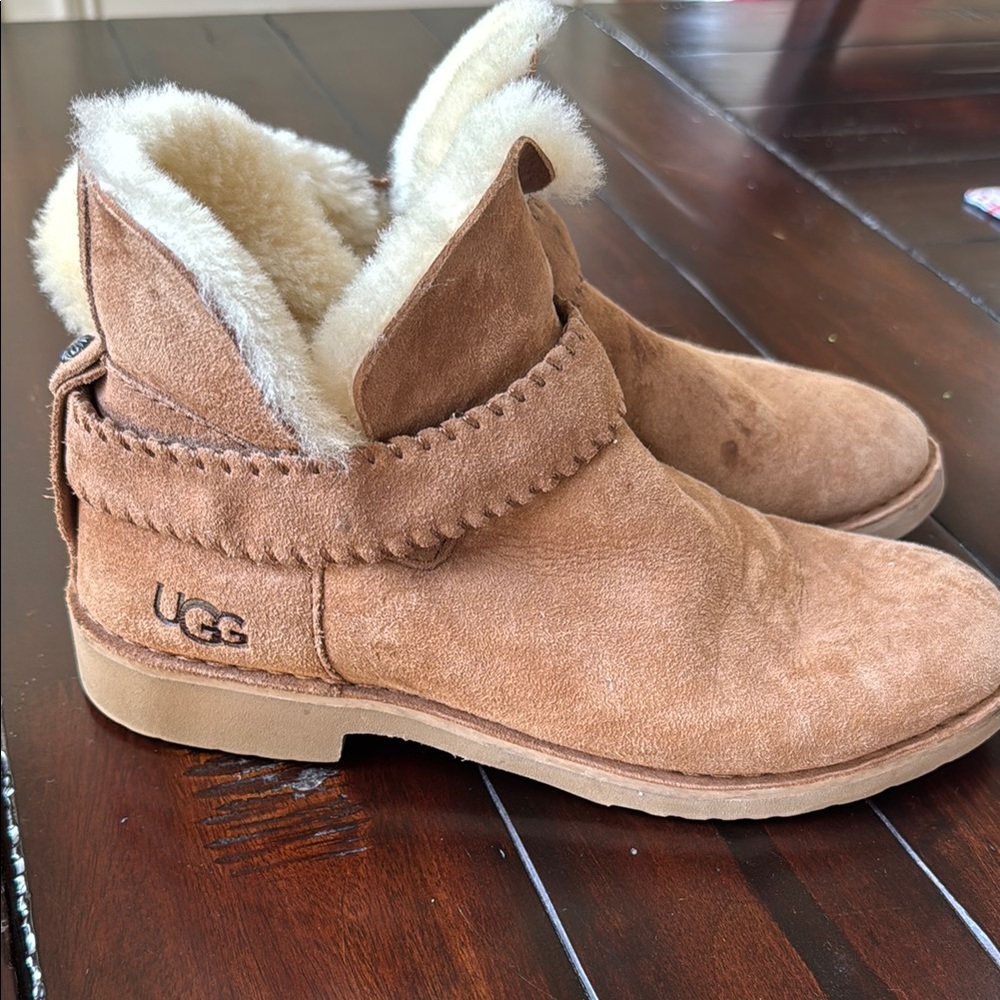 UGG Tan Suede Boots Classic Style